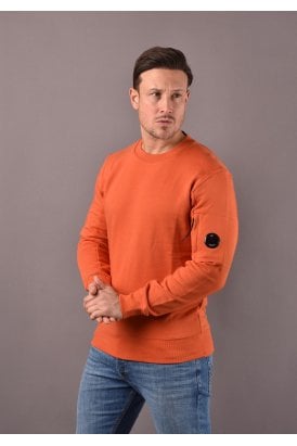 Stone Island, 63051 Sweatshirt Orange