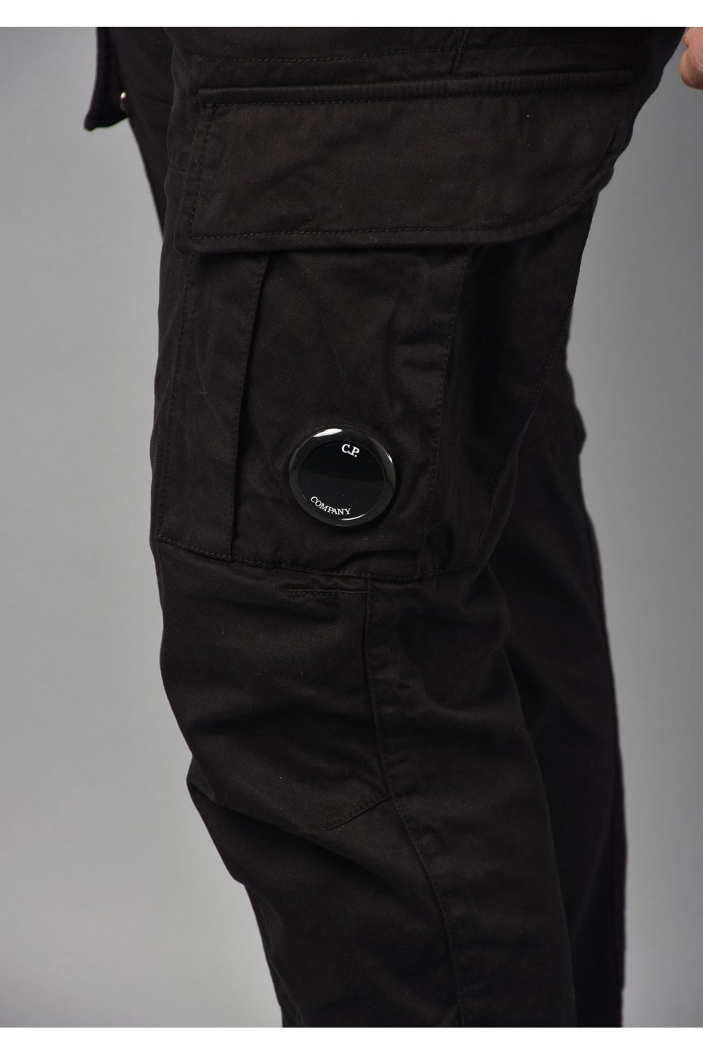 CP Company, 186A Cargo Trousers Black