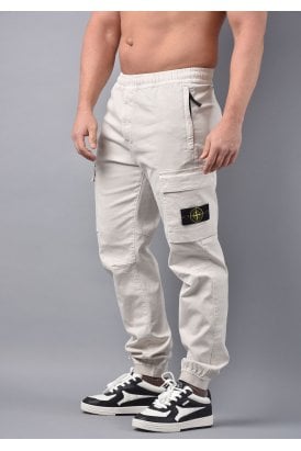 Stone Island, 313L1 Cargo Trousers Black